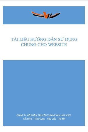 Hướng dẫn sử dụng chung cho website