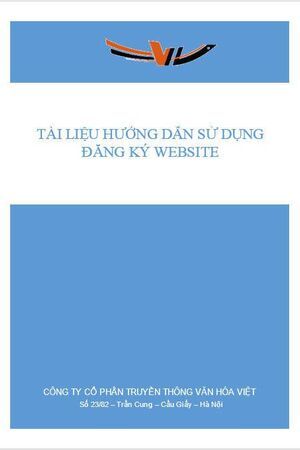Hướng dẫn sử dụng đăng ký website
