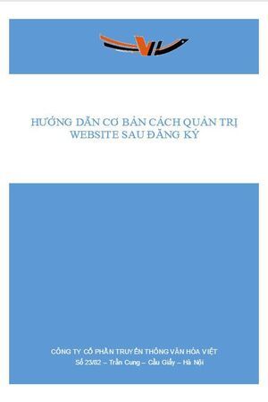 Hướng dẫn sử dụng website sau khi đăng ký