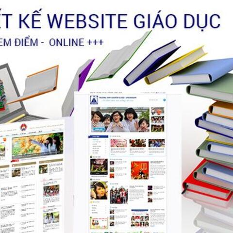 Thiết kế website trường học - trung tâm đào tạo