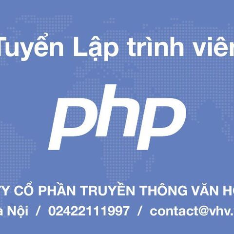 Tuyển lập trình viên PHP