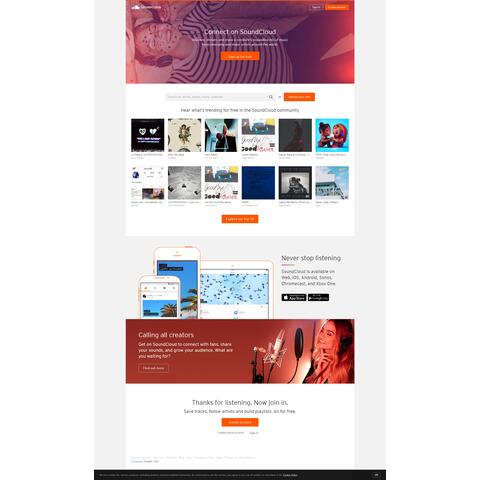 Thiết kế website âm nhạc