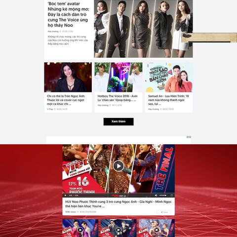 Thiết kế website tổ chức sự kiện chuyên nghiệp