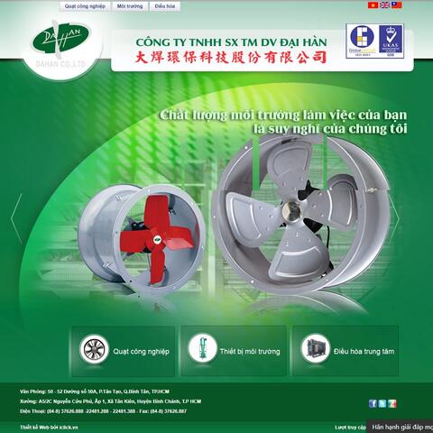 Thiết kế website thiết bị dụng cụ ấn tượng chuyên nghiệp