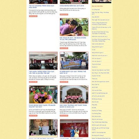 Thiết kế website giáo dục đặc biệt ấn tượng chuyên nghiệp