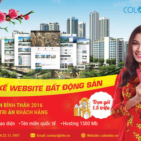 MIỄN PHÍ THIẾT KẾ WEBSITE BẤT ĐỘNG SẢN