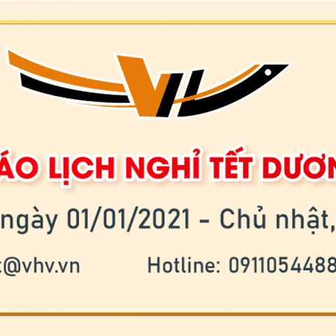 Thông báo lịch nghỉ tết dương lịch 2021