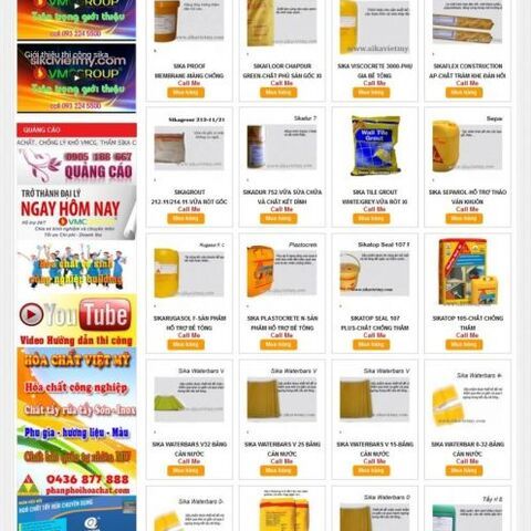 Thiết kế website công nghiệp