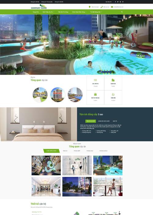 Xây dựng website dự án bất động sản 113