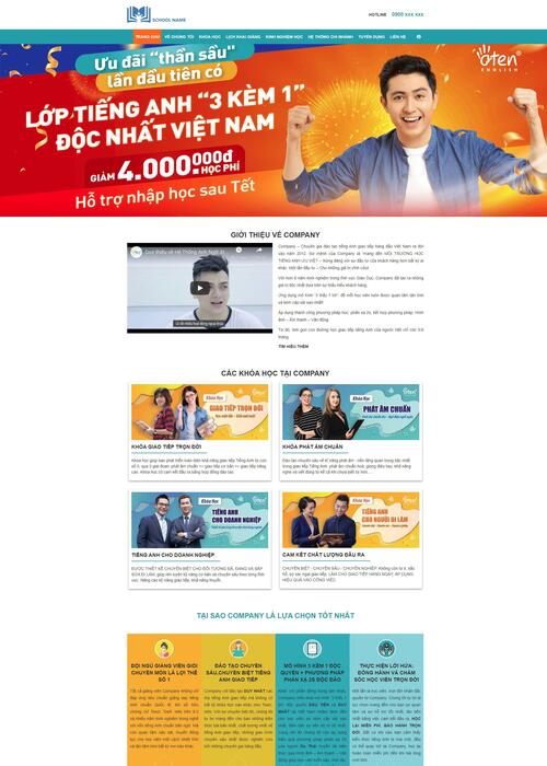 Thiết kế website Edu 33