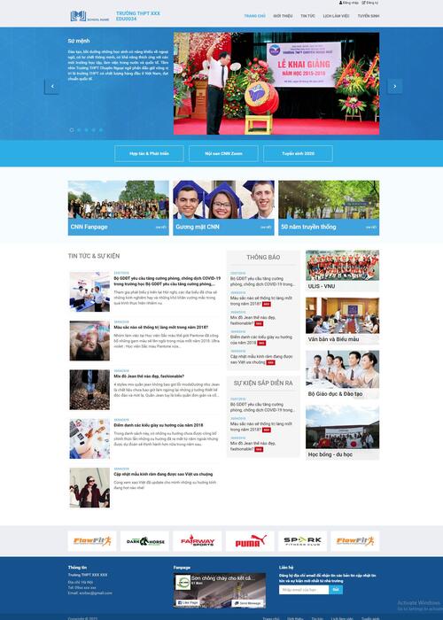 Thiết kế website Edu 34