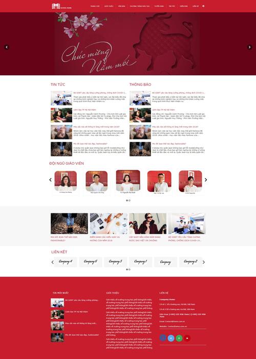 Thiết kế website Edu 35