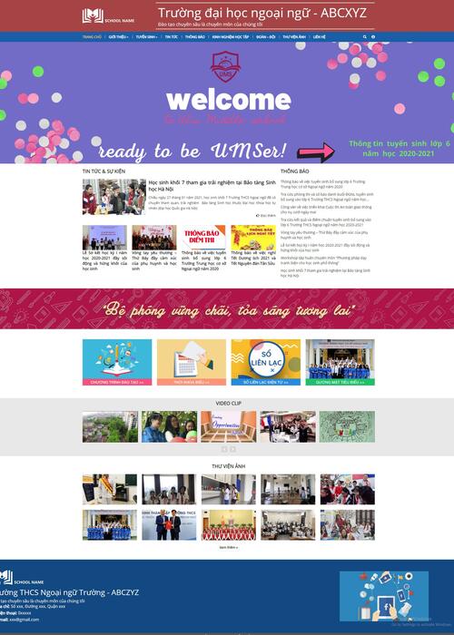 Thiết kế website Edu 39