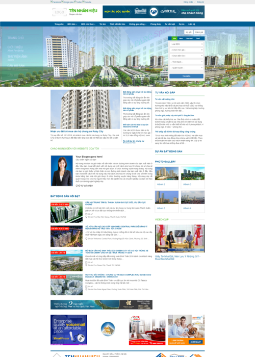 Làm website bất động sản 108