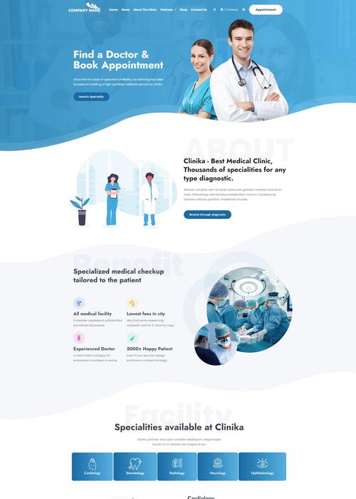 Thiết kế website bệnh viện 38