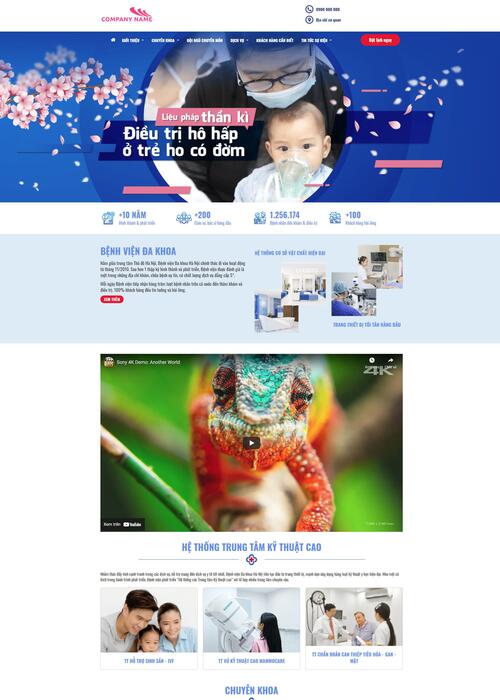 Thiết kế website bệnh viện 39