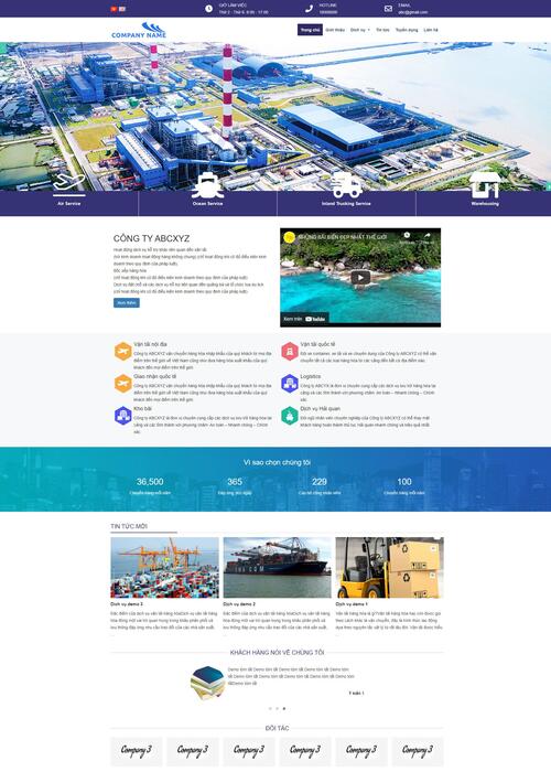 Thiết kế website giới thiệu doanh nghiệp 19