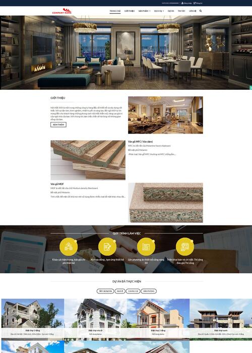 Thiết kế website giới thiệu doanh nghiệp 20