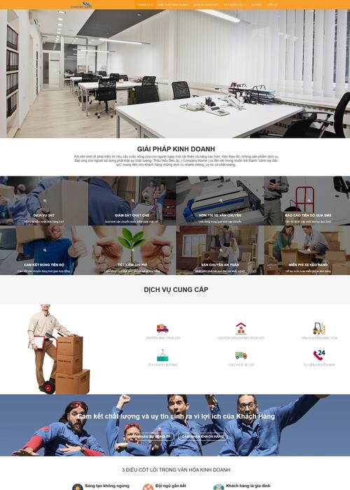 Thiết kế website giới thiệu doanh nghiệp 23