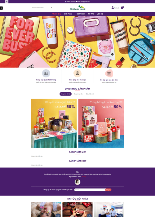 Thiết kế website TMĐT 161