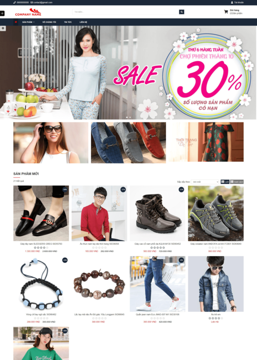 Thiết kế website TMĐT 164