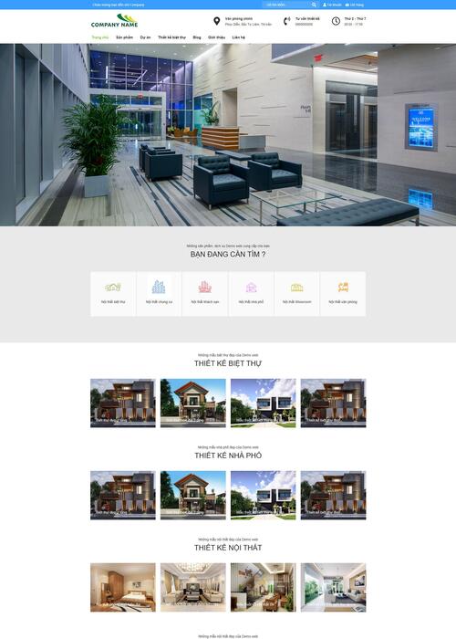 Thiết kế website giới thiệu doanh nghiệp 27