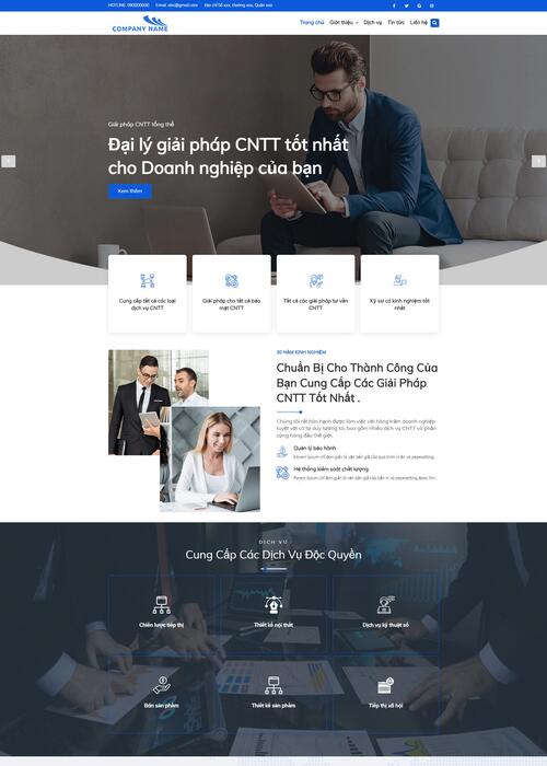 Thiết kế website giới thiệu doanh nghiệp 29