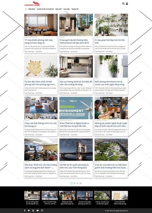 Thiết kế website tin tức 34