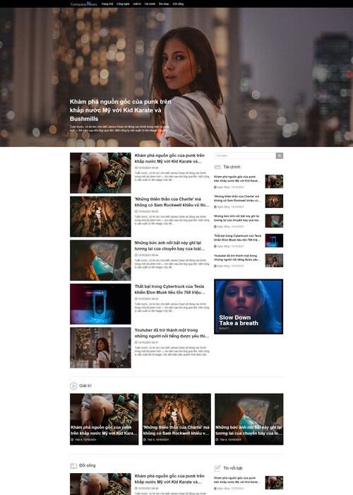 Thiết kế website tin tức 35