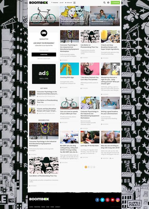 Thiết kế website tin tức 36