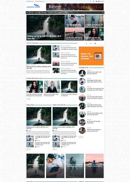 Thiết kế website tin tức 38