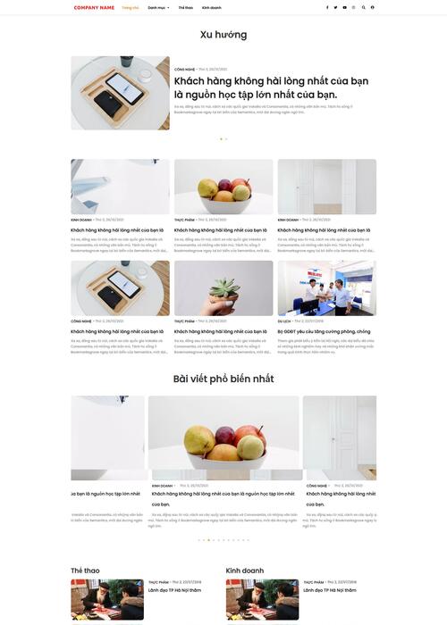 Thiết kế website tin tức 41