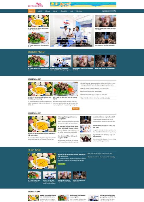 Thiết kế website tin tức 28