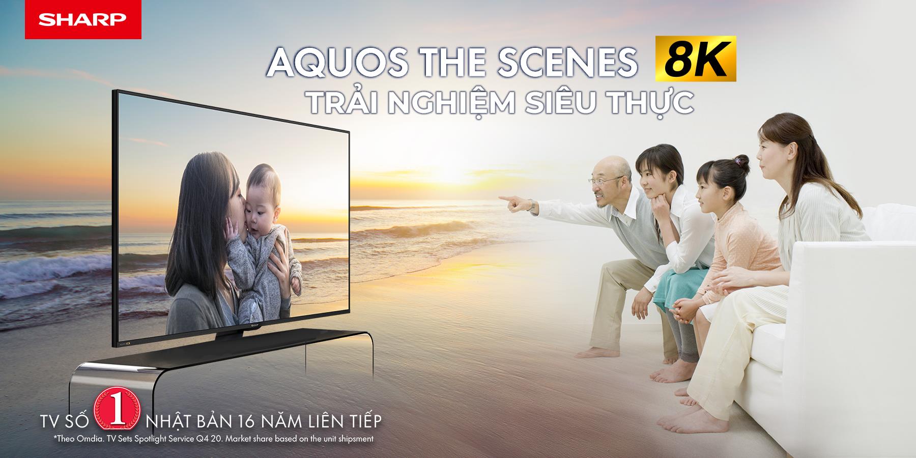 Sharp ra mắt TV 8K mới - siêu phẩm giải trí cho trải nghiệm siêu thực - Ảnh 2. Sharp ra mắt TV 8K mới - siêu phẩm giải trí cho trải nghiệm siêu thực - Ảnh 2.
